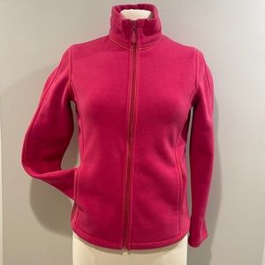 BC Clothing Womens Sz XSmall Pink Micro Fleece Zip Up Jacket